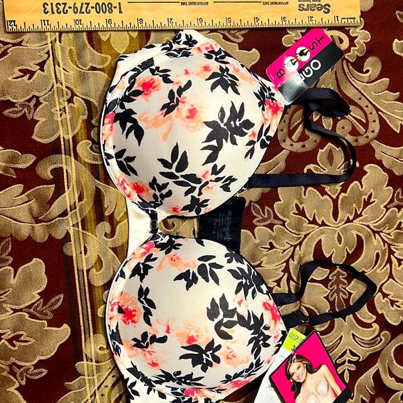 COPY - Brand new Lily of France ego-boost women’s bra, brassiere 38B floral - Picture 2 of 5